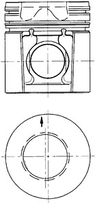 Piston KOLBENSCHMIDT 94543600