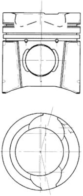 Piston KOLBENSCHMIDT 94394600
