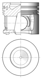 Piston KOLBENSCHMIDT 41494600