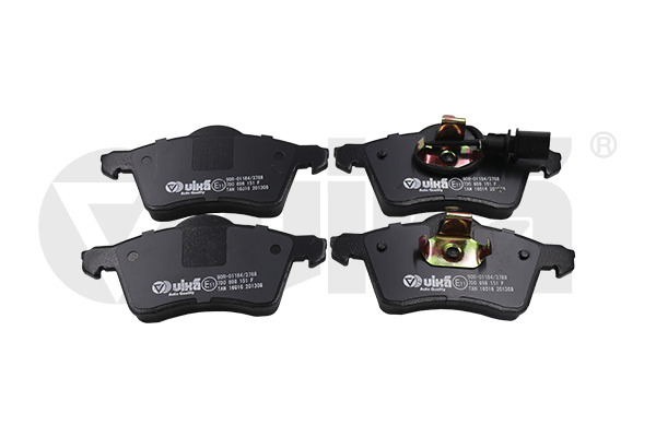 Brake Pad Set, disc brake VIKA 66980007801