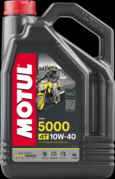 Moottoriöljy MOTUL 5000 4T HC-TECH 10W40 4L