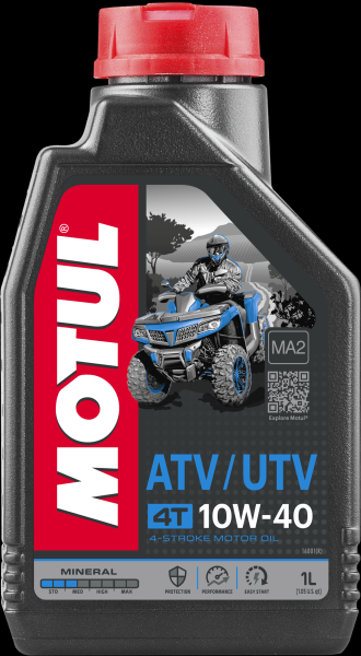 Moottoriöljy MOTUL ATV-UTV 4T 10W40 1L