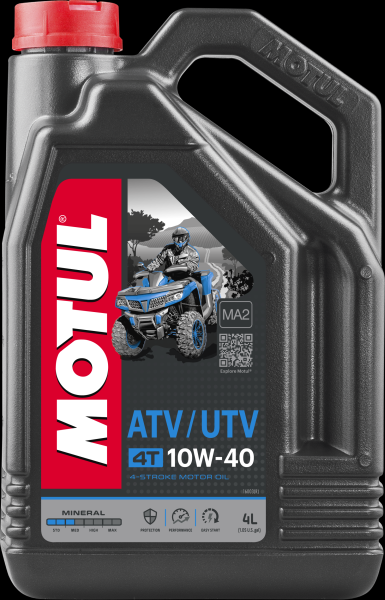 Moottoriöljy MOTUL ATV-UTV 4T 10W40 4L