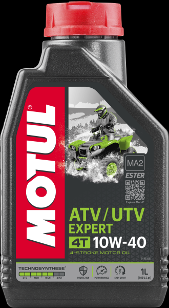 Moottoriöljy MOTUL ATV-UTV EXPERT 4T 10W40 1L