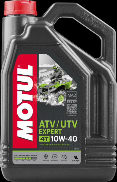 Moottoriöljy MOTUL ATV-UTV EXPERT 4T 10W40 4L