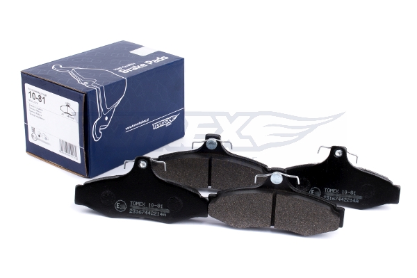 Juego de pastillas TOMEX Brakes TX 10-81