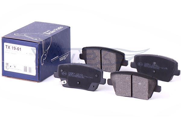 Juego de pastillas TOMEX Brakes TX 19-61