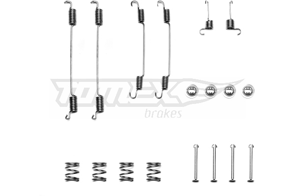 Accessory Kit, brake shoes TOMEX Brakes TX 40-13
