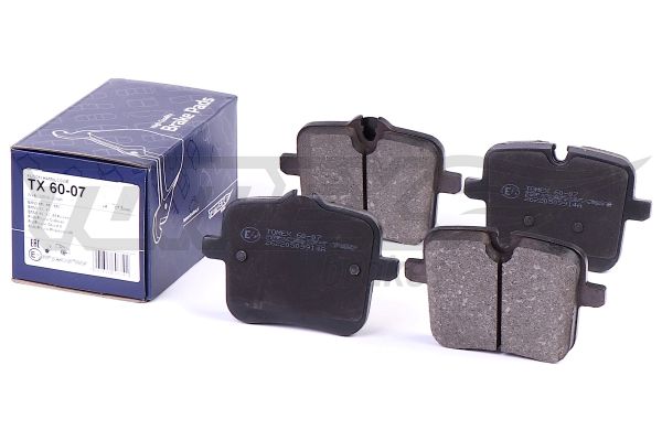 Juego de pastillas TOMEX Brakes TX 60-07
