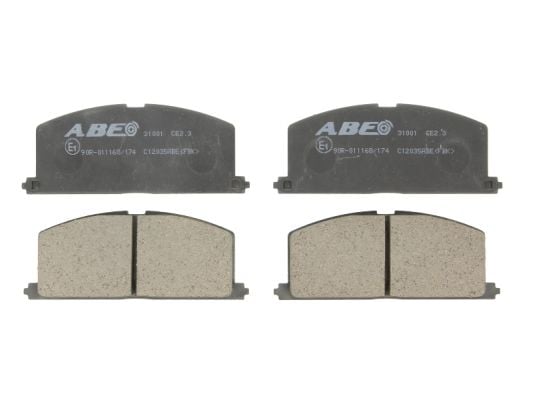 Brake Pad Set, disc brake ABE C12035ABE