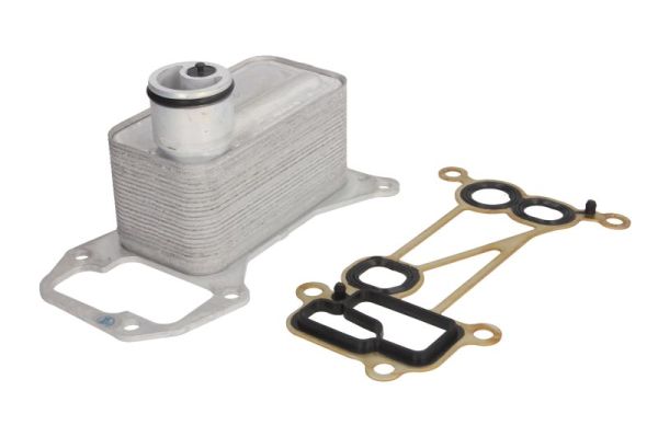 Oil Cooler, engine oil THERMOTEC D4B019TT