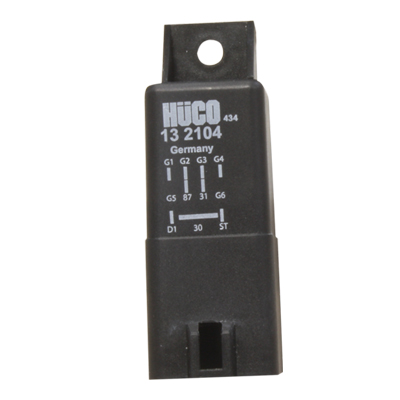 Relay, glow plug system HÜCO 132104