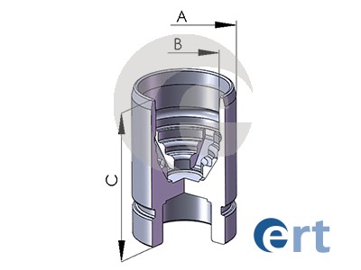 Piston, brake caliper ERT 150553-C