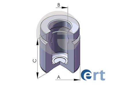 Piston, brake caliper ERT 151279-C