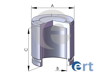 Piston, brake caliper ERT 151385-C