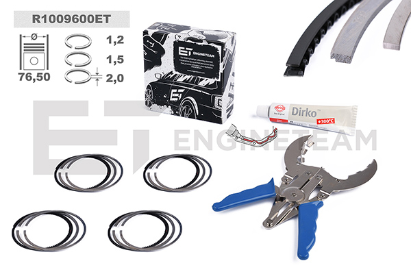Piston Ring Kit ET ENGINETEAM R1009600ET