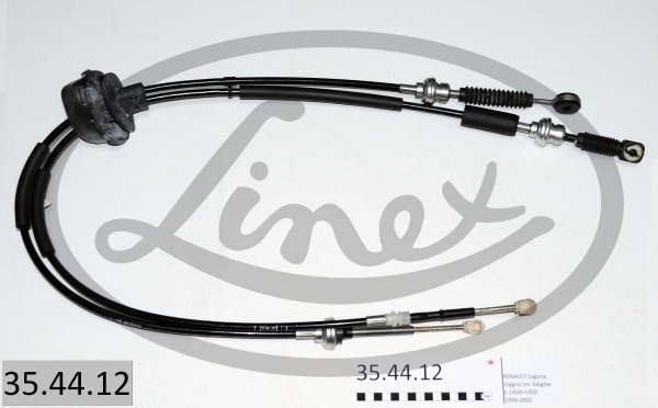 Cable, manual transmission LINEX 35.44.12