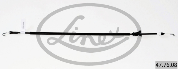Cable, door release LINEX 47.76.08