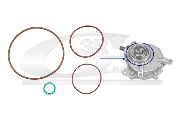 Seal Set, vacuum pump 3RG 74706