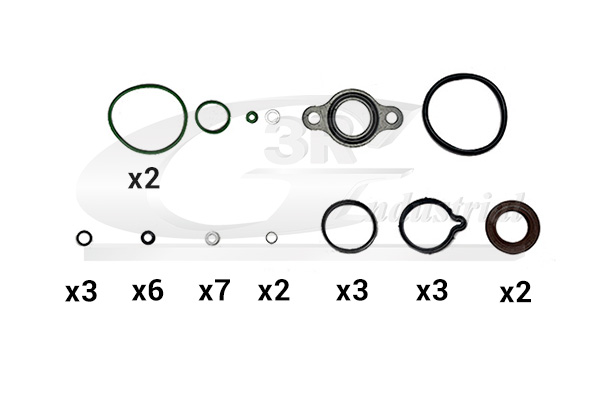 Rep. sett, common rail system 3RG 85508