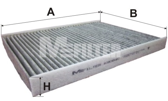 Filter, cabin air MFILTER K 9084C
