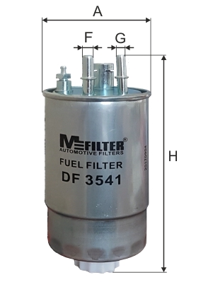 Fuel filter MFILTER DF 3541