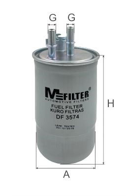 Fuel filter MFILTER DF 3574