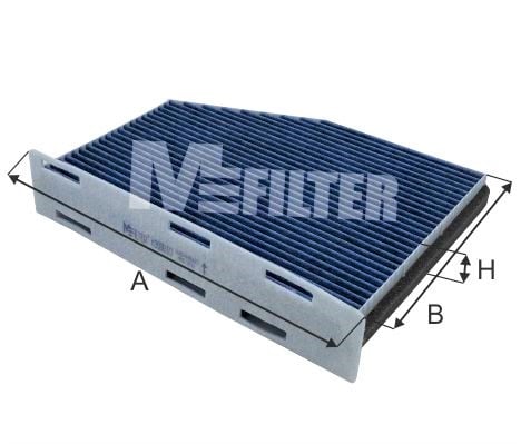 Filter, kupéventilation MFILTER K 908BIO