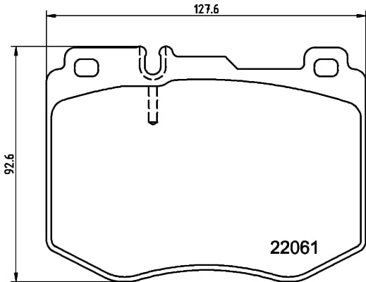 Brake Pad Set, disc brake HELLA PAGID 8DB 355 037-971