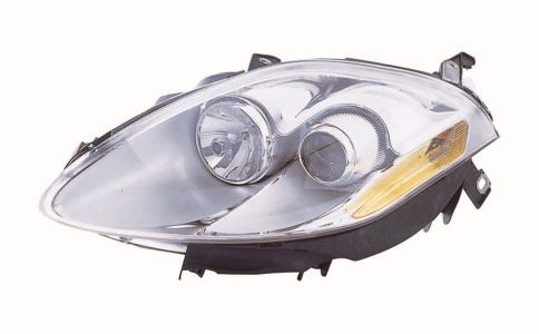 Headlight DEPO 661-1153RMLDEM1