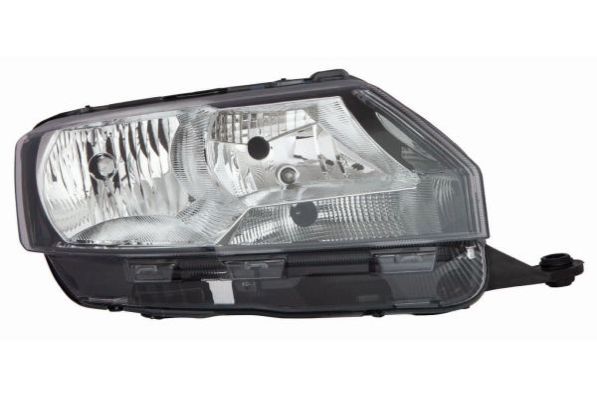 Headlight DEPO 665-1124RMLD-EM