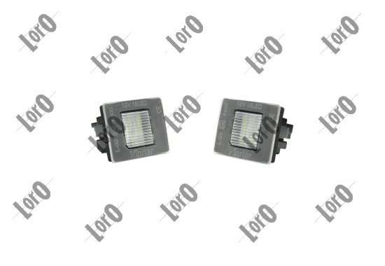 Rekisterikilven valo LORO L54-210-0006LED