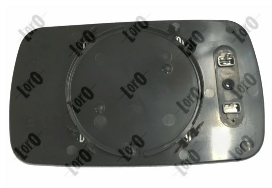 Mirror Glass, exterior mirror LORO M-038AGH-R