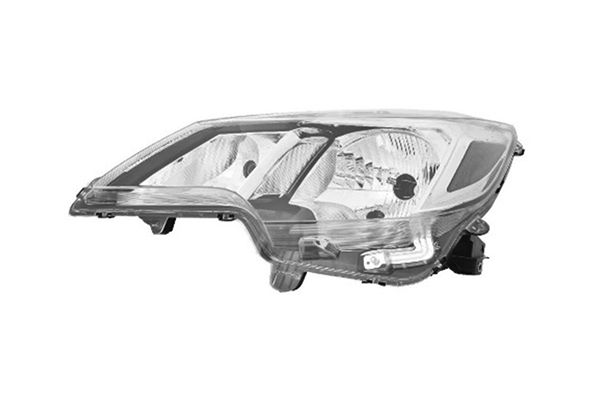 Headlight DEPO 214-11AUL-LDEM2