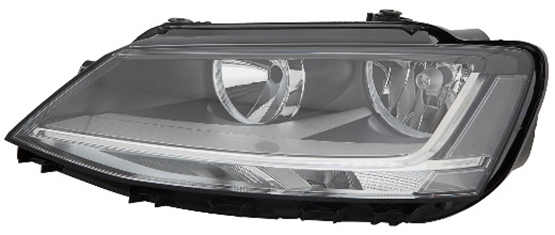 Headlight DEPO 441-11BZLMLDEM2