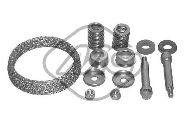 Gasket Set, exhaust system Metalcaucho 02391