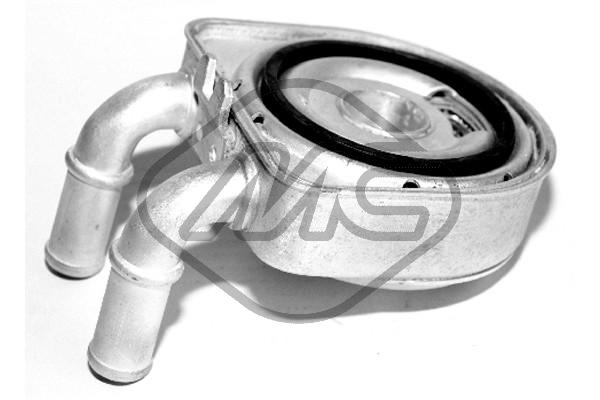 Oil Cooler, engine oil Metalcaucho 05402