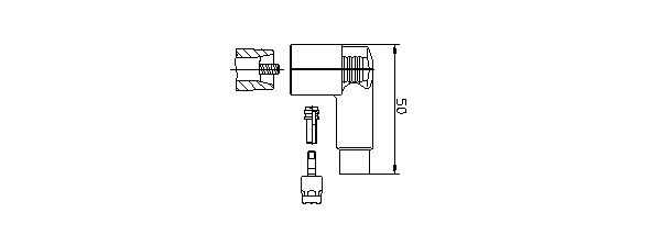 Plug, distributor BREMI 13254