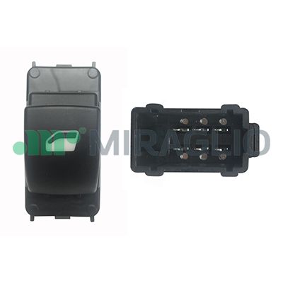 Switch, window regulator MIRAGLIO 121/CTI76002