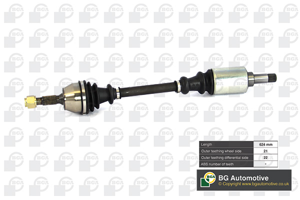 Drive Shaft BGA DS1400L