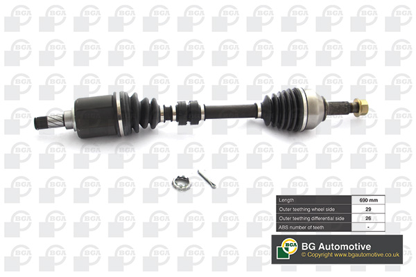 Drive Shaft BGA DS6315L