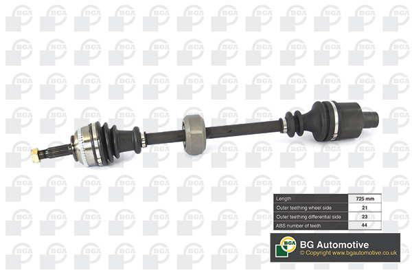 Drive Shaft BGA DS7300RA