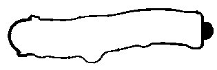 Gasket, cylinder head cover BGA RC0359