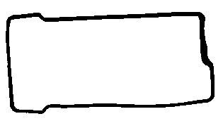 Gasket, cylinder head cover BGA RC0396