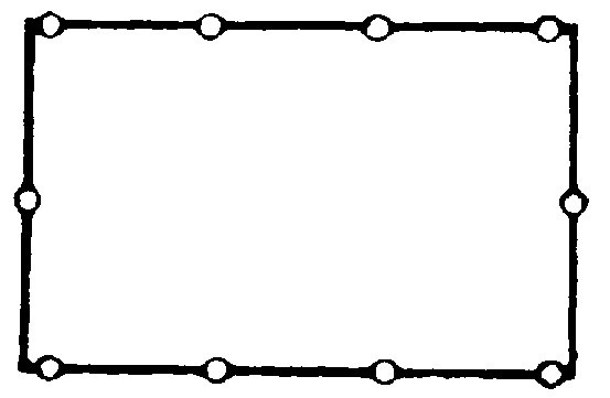 Gasket, cylinder head cover BGA RC2399