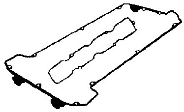 Gasket Set, cylinder head cover BGA RK6358
