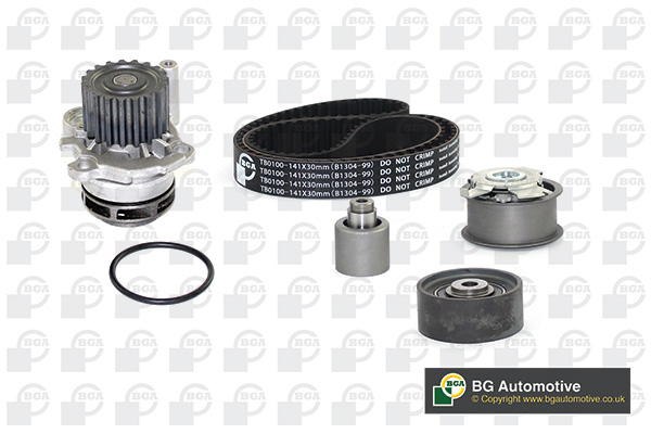 Water Pump & Timing Belt Set BGA TB0100CPK