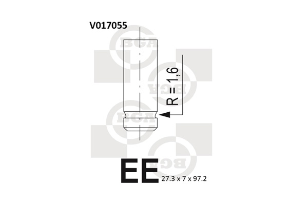 Exhaust Valve BGA V017055