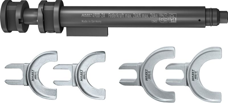 Spring Compressor Set, suspension spring HAZET 4900-2A/5