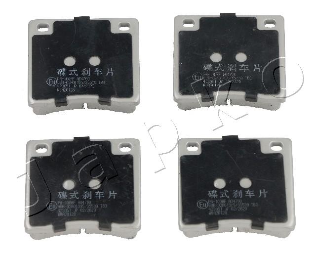 Brake Pad Set, disc brake JAPKO 50100